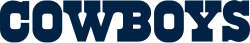 Dallas Cowboys wordmark