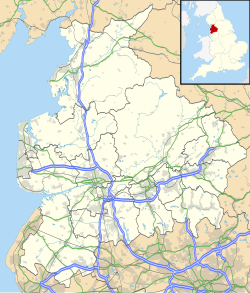 Burnley is located in Lancashire