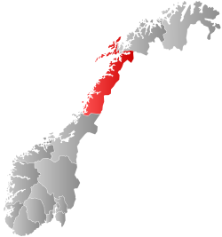 Nordland within Norway