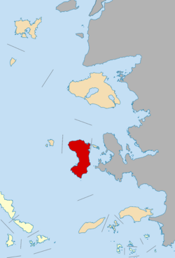 Location of Chios
