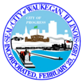 Official seal of Waukegan, Illinois