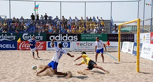 Beach football