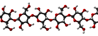 Three-dimensional structure of cellulose