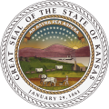 Official seal of Kansas