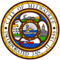 Official seal of Milwaukee