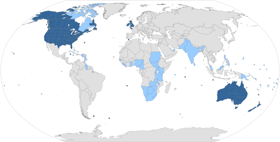 English-speaking countries