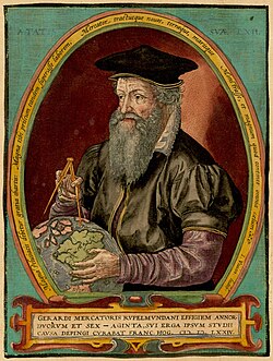 Portrait of Gerard Mercator