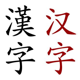Chinese characters