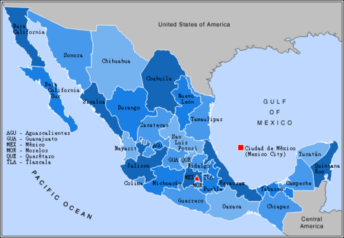 Mexican states