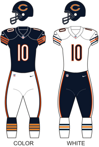 Chicago Bears uniforms
