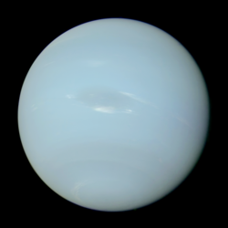 Planet Neptune, an ice giant