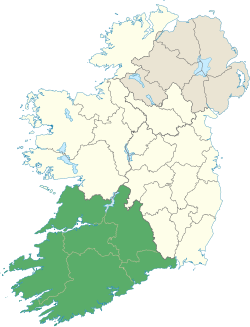 Location of Munster