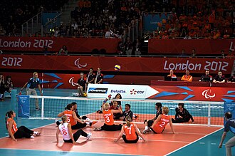 Sitting volleyball