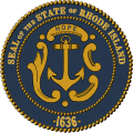 Official seal of Rhode Island