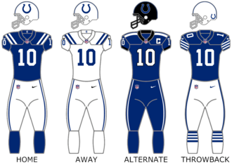 Indianapolis Colts uniforms