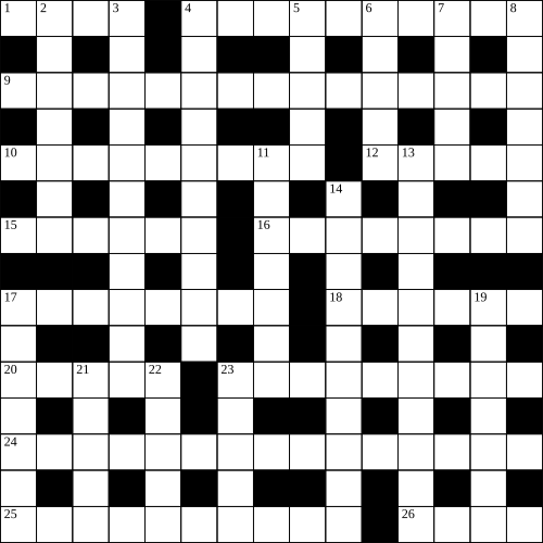 Cryptic crossword