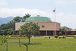 Eswatini parliament building in Lobamba